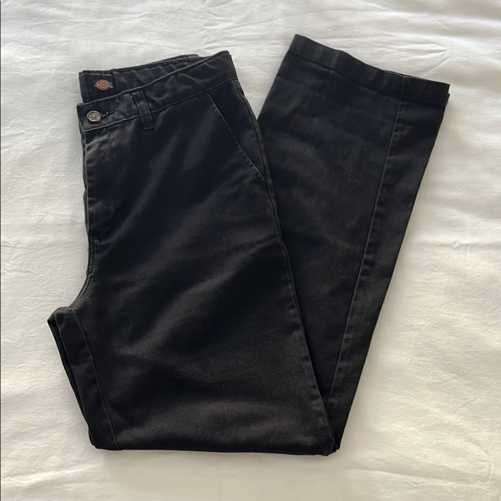 Dickies Women’s Black High-Rise Straight Pants